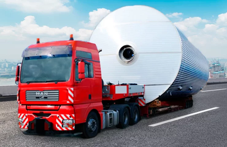 Перевезення негабаритних та великотоннажних вантажів за встановленими тарифами