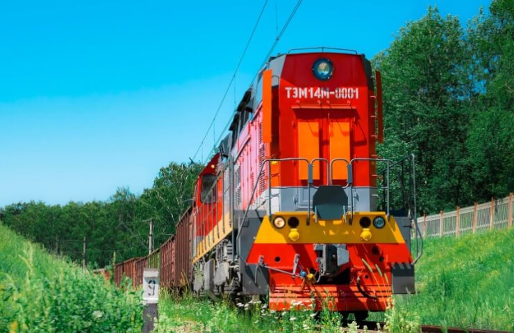 Scope of operation of diesel locomotives of the TEM series