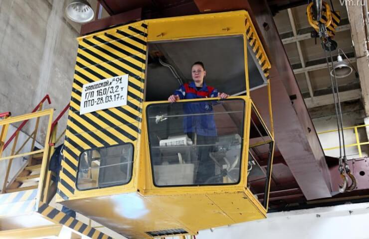 Профессия машинист мостового крана