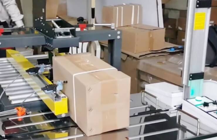 Strapping machine deliveries