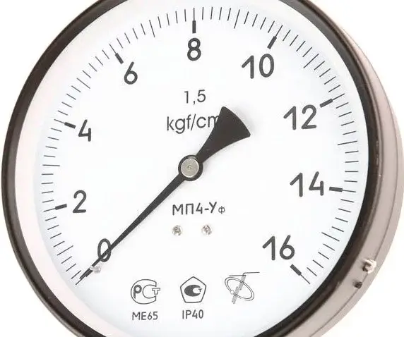 Scope of industrial technical pressure gauges