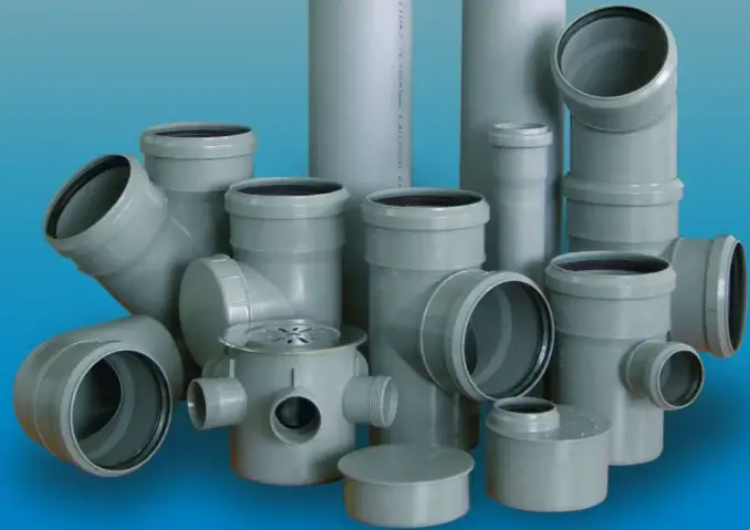 Ordering pipes and accessories for sewerage on the Truber website