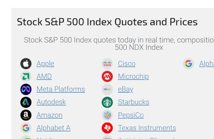 S&P 500 Index. What is a key US stock indicator?
