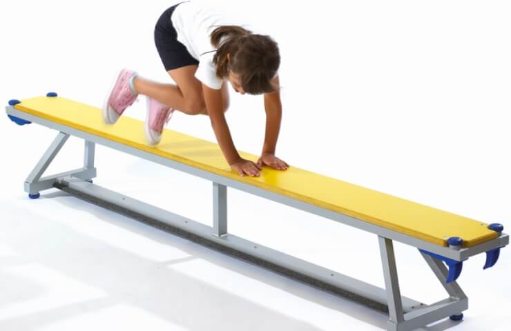 Gymnastic benches from the company "Glavsport"