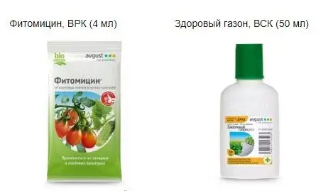 Ordering preparations for plant rot