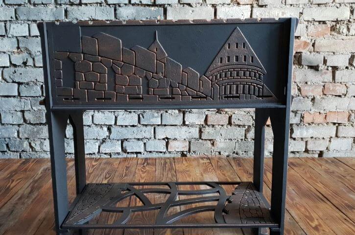 Противни и решетки для мангалов из серого чугуна 