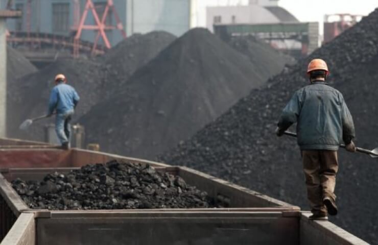 Coal production in China increased by 11% in January-August