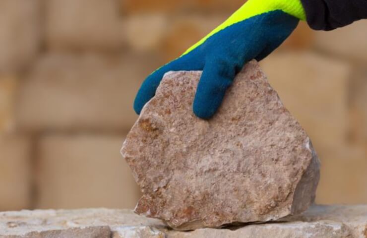 Rubble stone with delivery