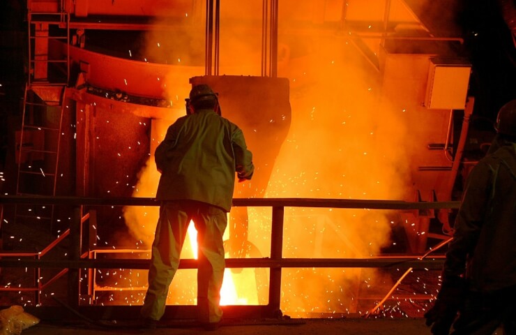 Виробництво сталі у Великій Британії цього року досягне рекордно низького рівня