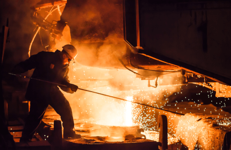 World steel production in October remained at the level of last year