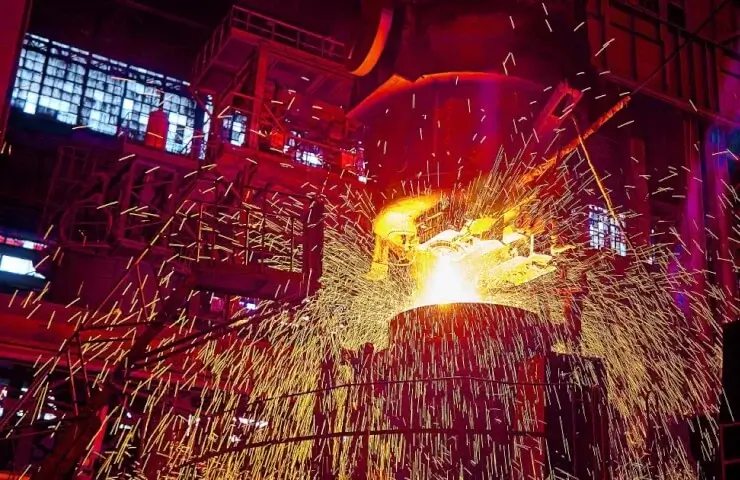 Металлургический завод Метинвеста в Днепропетровской области возобновил производство чугуна