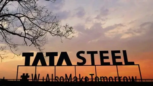 Tata Steel showed a steady increase in its revenues