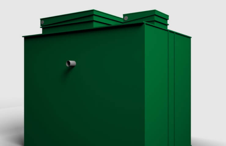 Design and installation of wastewater treatment system "Topas"