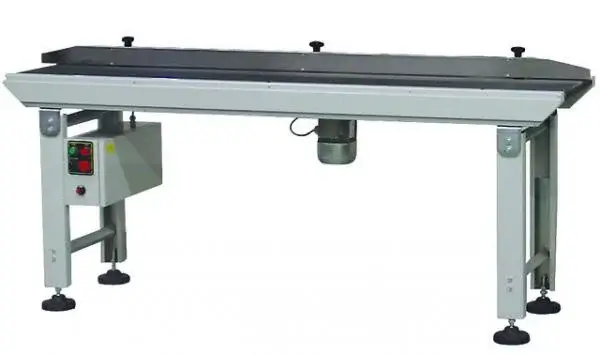 Infeed and outfeed conveyors for conveyors