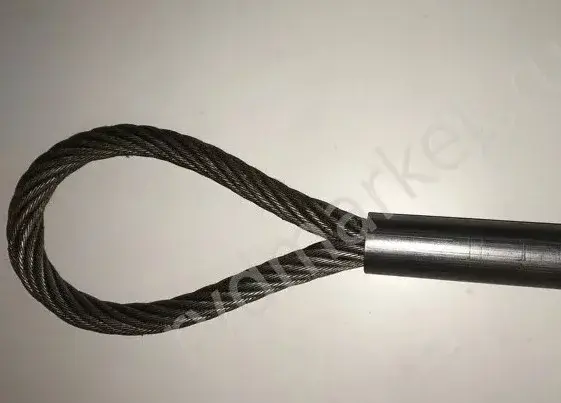 Steel cable with a loop: what is it and what is it for