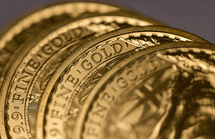 Котирування золота у березні закрилися рекордним зростанням з 2020 року