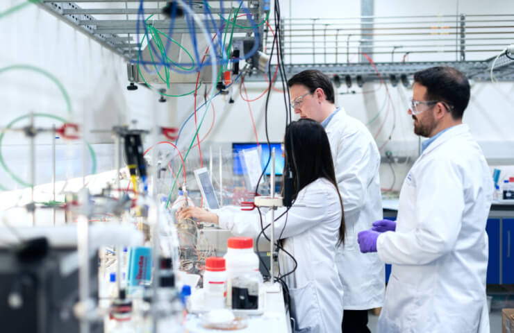 Laboratory furniture from the company "Trans Analit"