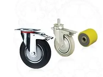 Wheels and wheel supports from the company "Kolesa-Roliki"