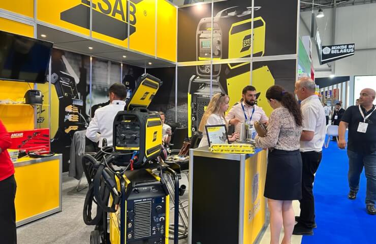 ESAB equipment at the International Exhibition "Oil and Gas of the Caspian Sea"