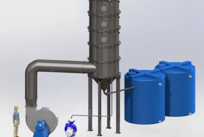 Заказ скрубберов для очистки газов