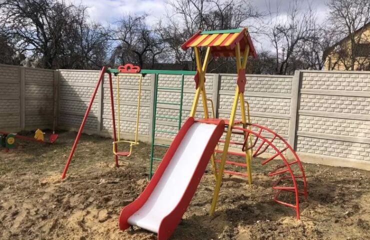 Металлические детские площадки на заказ