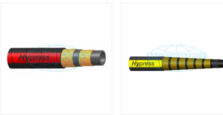 The principle of operation of high pressure hydraulic hoses and their characteristics