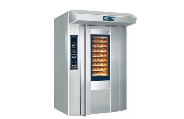 Rotary ovens for bakery products