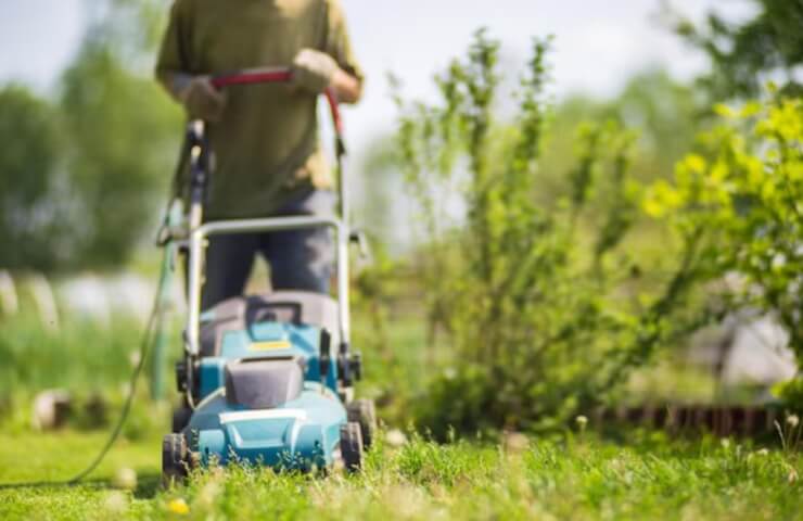 Lawn mowing equipment Gardena
