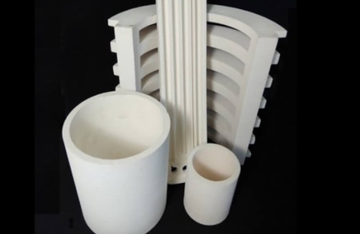 What are ceramic insulators used for?