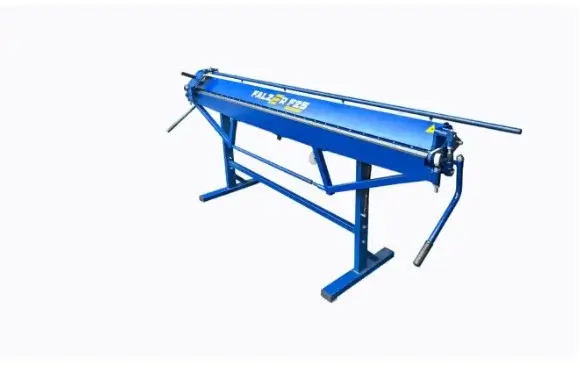 Machine for working with sheet metal