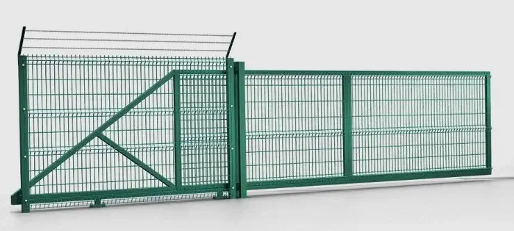 Features of sectional fences