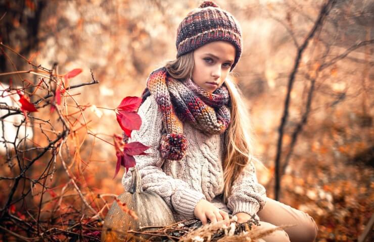 Шарфи для дітей - як правильно підібрати за розміром та матеріалом