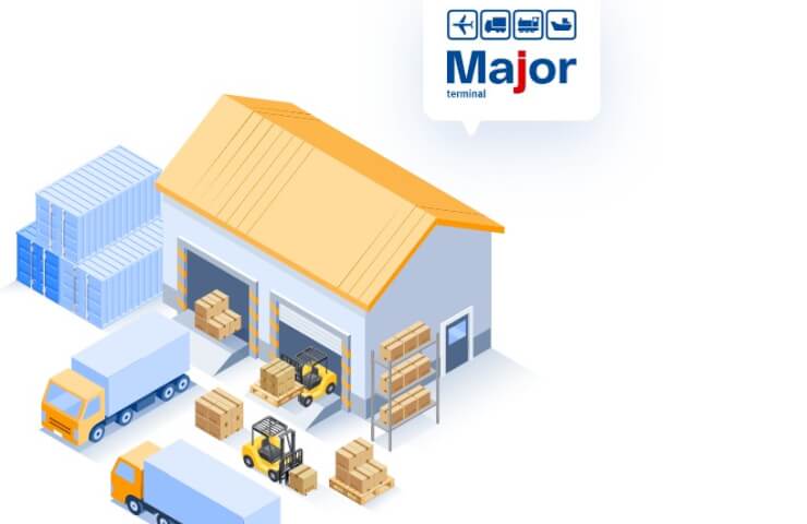 Warehousing services from Major Terminal company