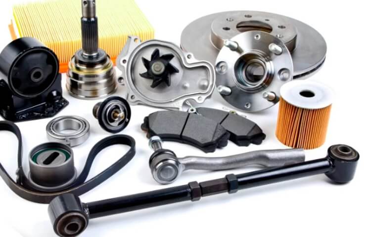 Original and analog spare parts for foreign cars