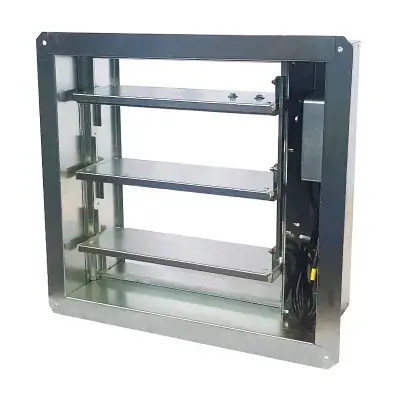 Стеновые и канальные клапаны дымоудаления