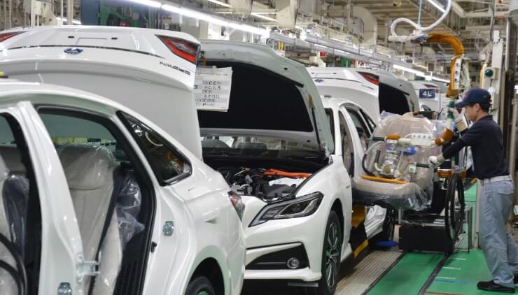 Десять линий Toyota Japan приостановлены из-за взрыва на заводе Chuo Spring
