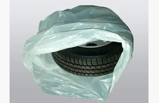 Polyethylene bags for tires 40 microns and 50 microns: who will benefit