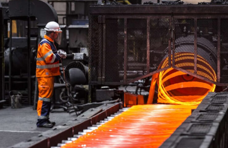 European steel producers are trying to make money from British Steel's problems