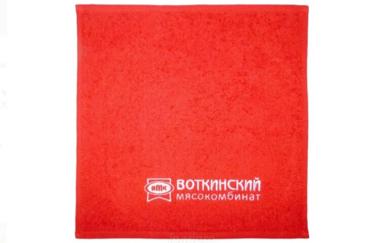 Towels with logo