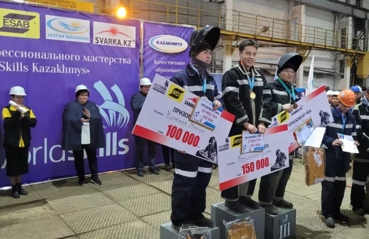 Young welding masters met at the corporate championship “WorldSkills Kazakhmys - 2023”