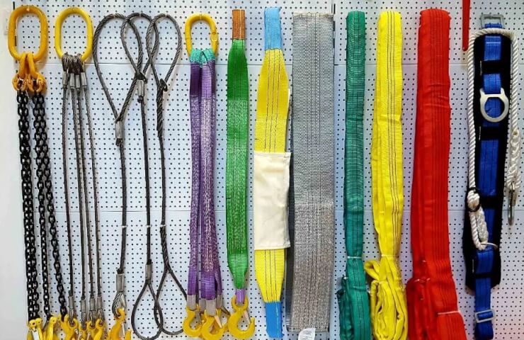 Textile, steel or chain slings?