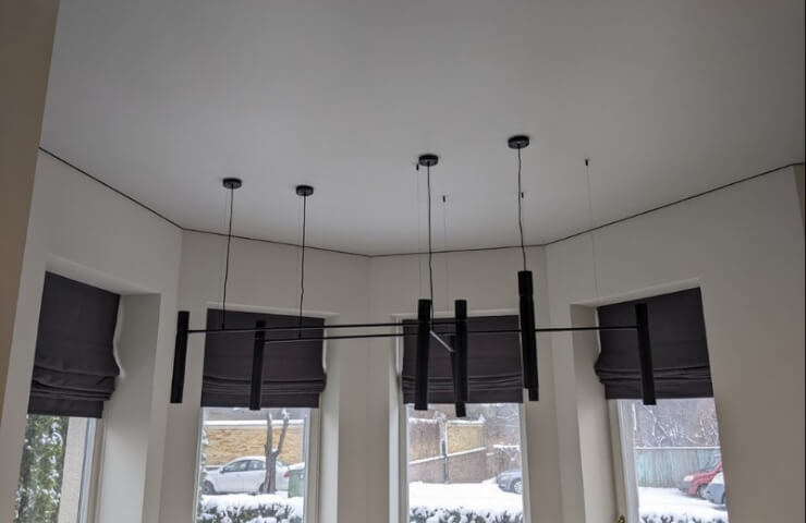 Stretch ceiling in Kyiv to order from the manufacturer Demi-Lune