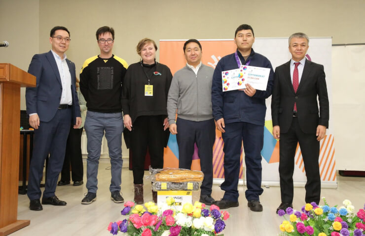 A sparkling future: Results of the first national championship WorldSkills Kyrgyzstan