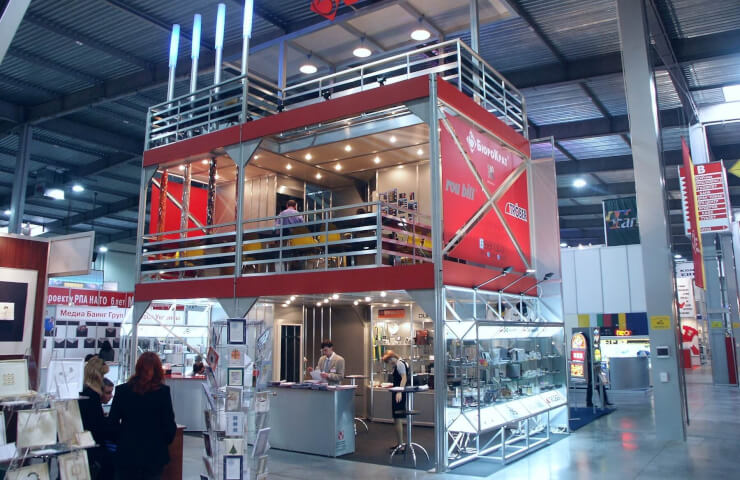 OCTANORM metal structures - how they changed the exhibition stand industry