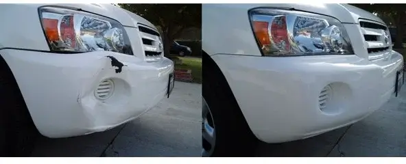 Do-it-yourself car bumper repair
