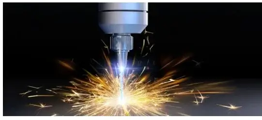 Efficiency of cutting metal with a laser machine