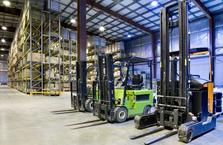 Warehouse equipment from the company Stackers