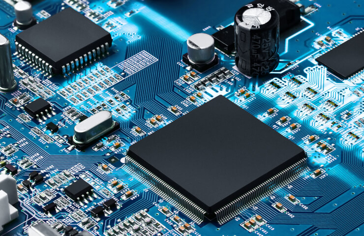 Electronic components from the USA and Europe