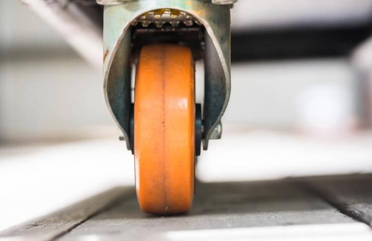 Selection of wheels for trolleys from the Kolesa NSK company