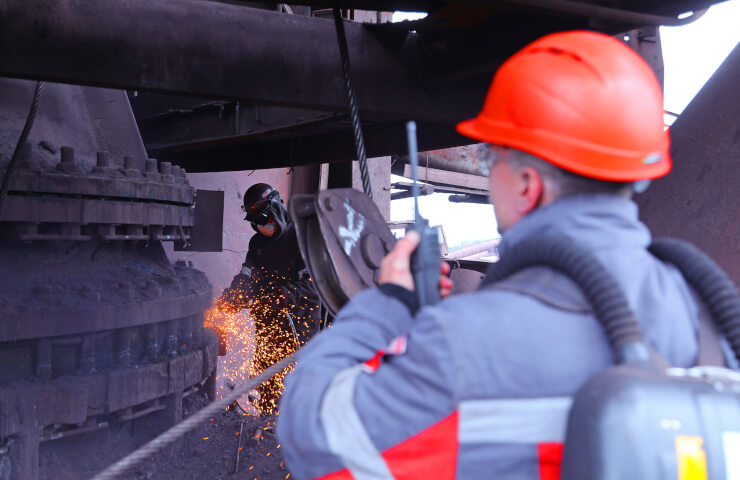 Zaporizhstal of Metinvest Group inflates blast furnace No. 2 after major repairs